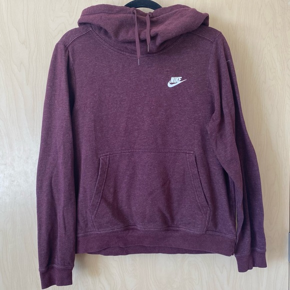 Nike Funnel-Neck Hoodie Sweatshirt - Picture 1 of 4